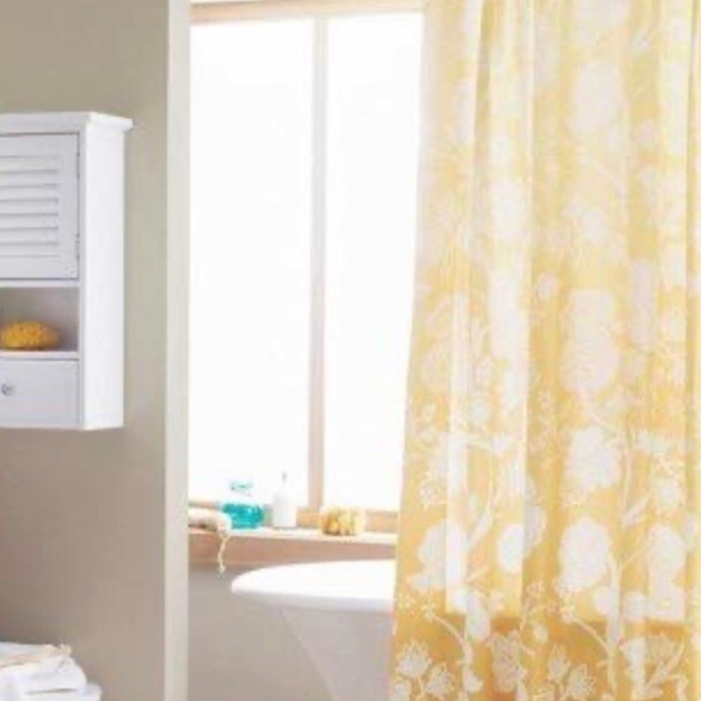 72” x 72” Threshold Yellow Ombré shower curtain